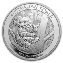 Picture of 2013 1/2oz Koala Silver Coin