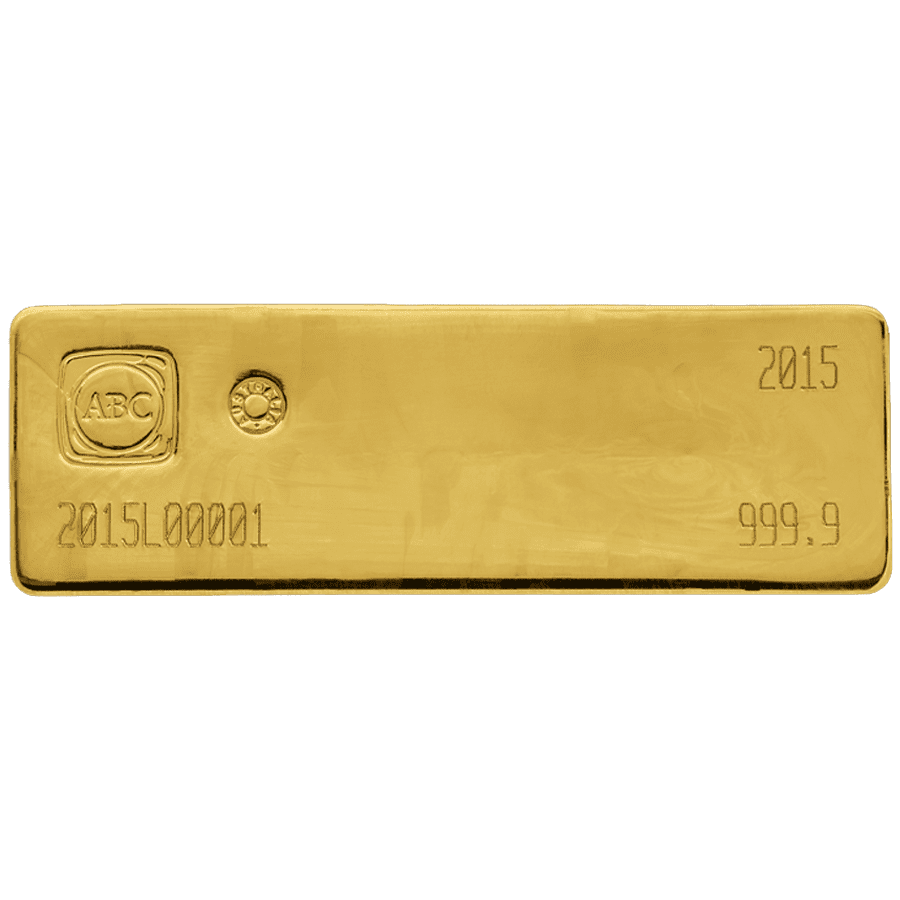 Picture of 400oz LBMA Good Delivery Gold Cast Bar