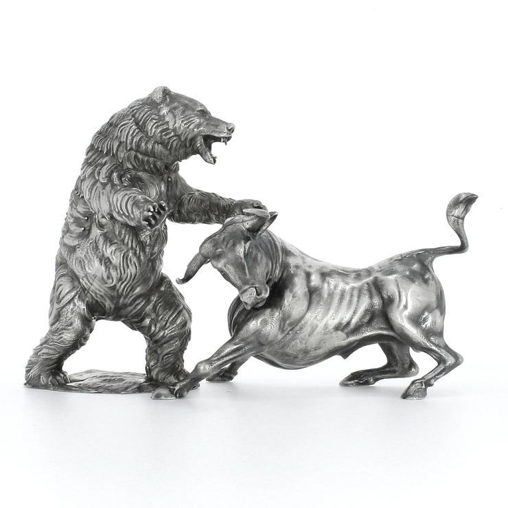 Picture of Queensland Mint Sterling Silver Bull & Bear Set