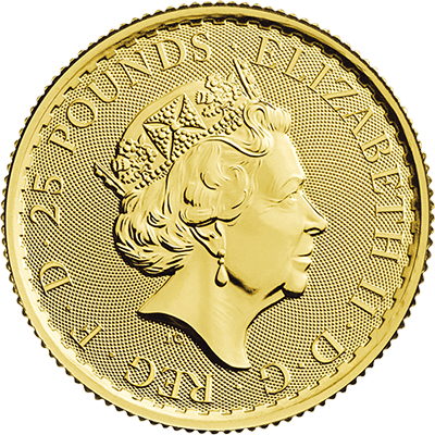 1/4oz Gold Britannia Coin | Brisbane Bullion | Local Gold Silver Dealer