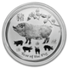 Picture of 2019 1oz Lunar Pig Silver Coin