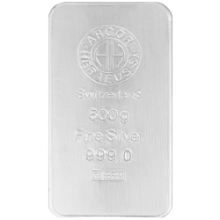 Picture of 500g Heraeus Silver Bar