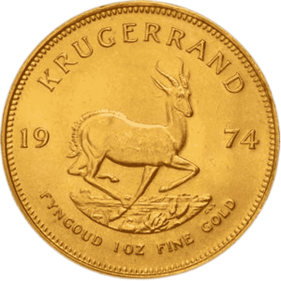 Picture of 1974 1oz South African Krugerrand Gold Coin