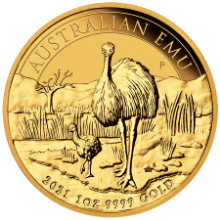 Picture of 2021 1oz Australian Emu Gold Coin