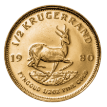 Picture of 1980 1/2oz Krugerrand Gold Coin
