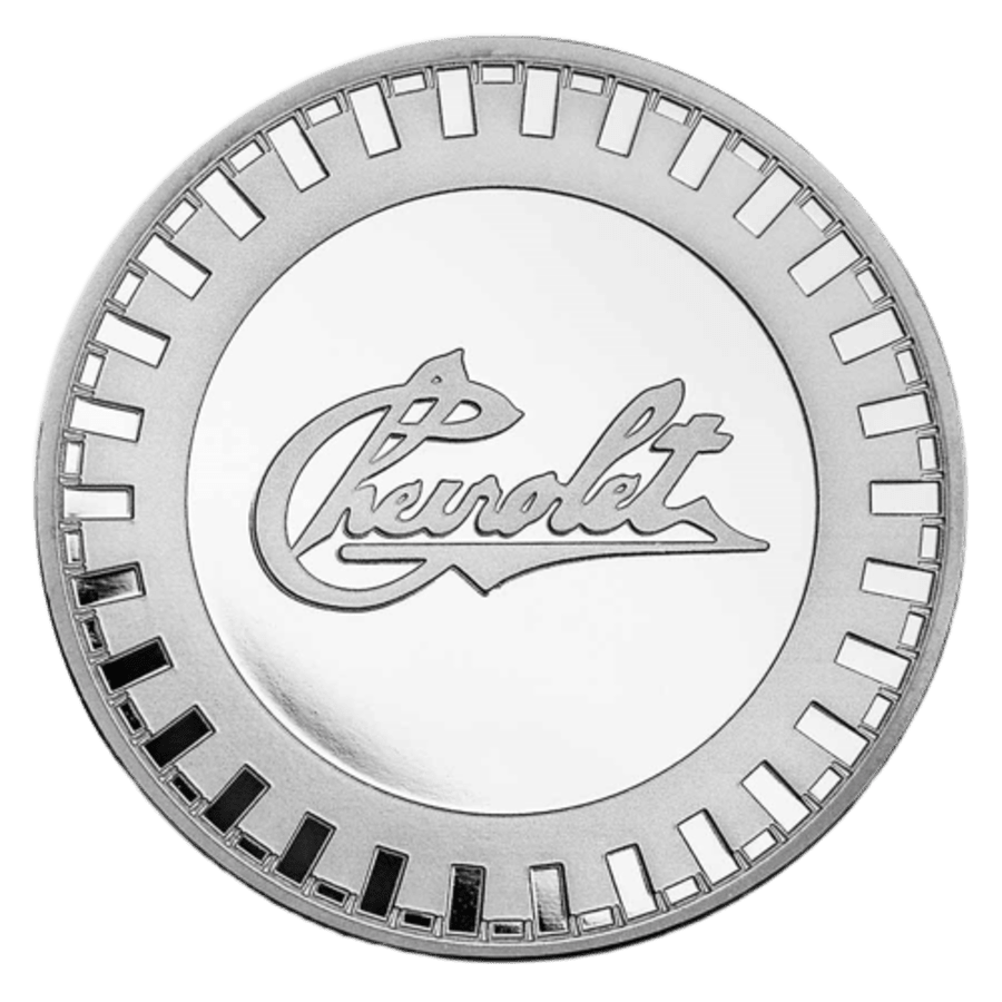 Picture of 1oz Chevrolet Original Logo Silver Coin