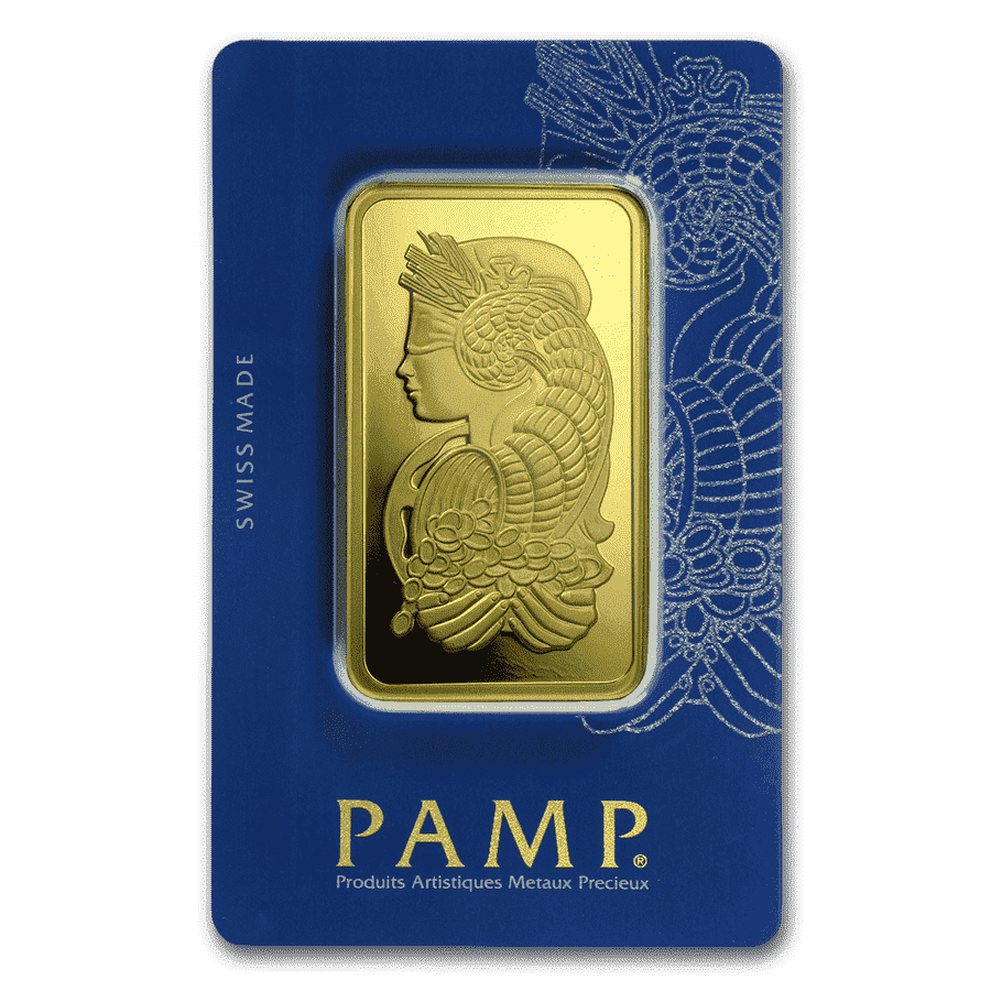 100g-PAMP-Suisse-Lady-Fortuna-Veriscan-Gold-Minted-Bar-Certicard-Front-min