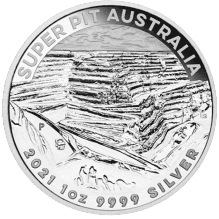 Picture of 2021 1oz Super Pit Australia silver round