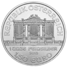 Picture of 2013 1oz Austrian Philharmonic Silver Coin