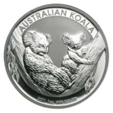 Picture of 2011 1oz Koala Silver Coin