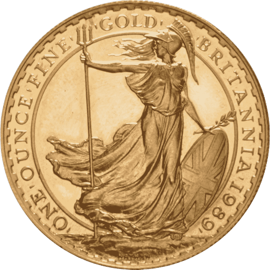 Picture of 1989 1oz Britannia BU Gold Coin 