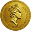 Picture of 1991 1/2oz Australian Nugget Gold Coin - Grey Kangaroo