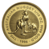 Picture of 1996 1/10th oz Australian Kangaroo Nugget Gold Coin