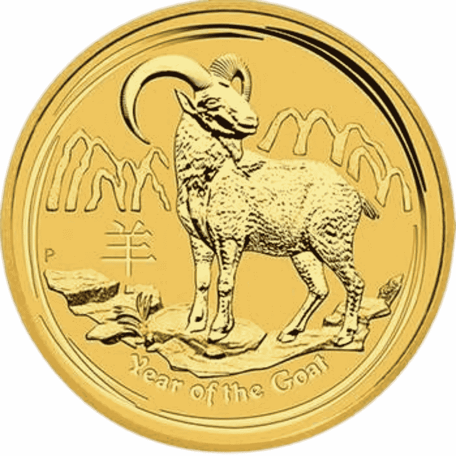 Picture of 2015 1oz Lunar Series II - Year of the Goat Gold Coin