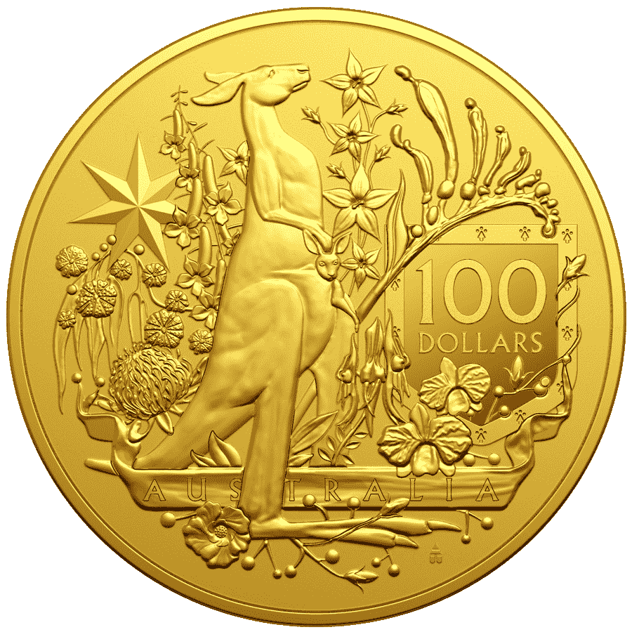 Picture of 2021 1oz Royal Australian Mint Coat of Arms Gold Coin