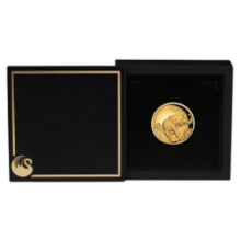 Picture of 2022 1oz Australian Koala High Relief Gold proof Coin in presentation box