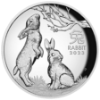 Picture of 2023 1oz Lunar Series III Year Of The Rabbit High Relief Proof Silver Coin