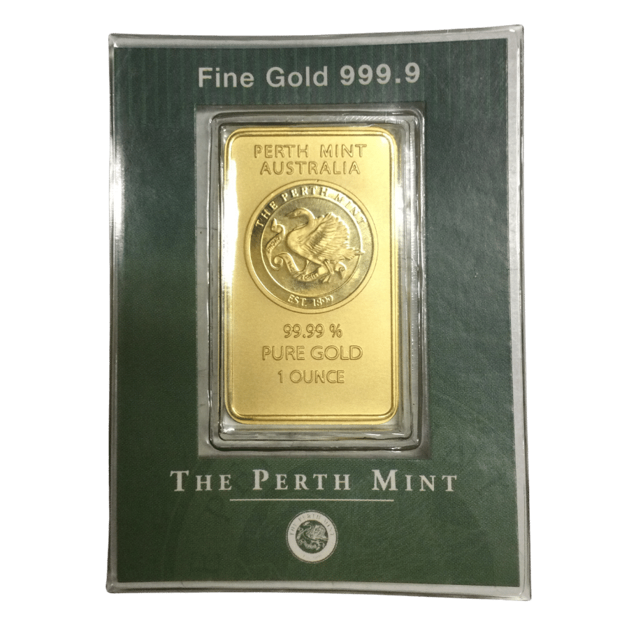 Picture of 1oz Vintage Perth Mint Gold Minted Bar