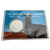 Picture of 1996 Australian 1oz Silver $1 Kangaroo Uncirculated Coin in Presentation Sleeve