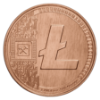 Picture of 1oz Litecoin Copper Round